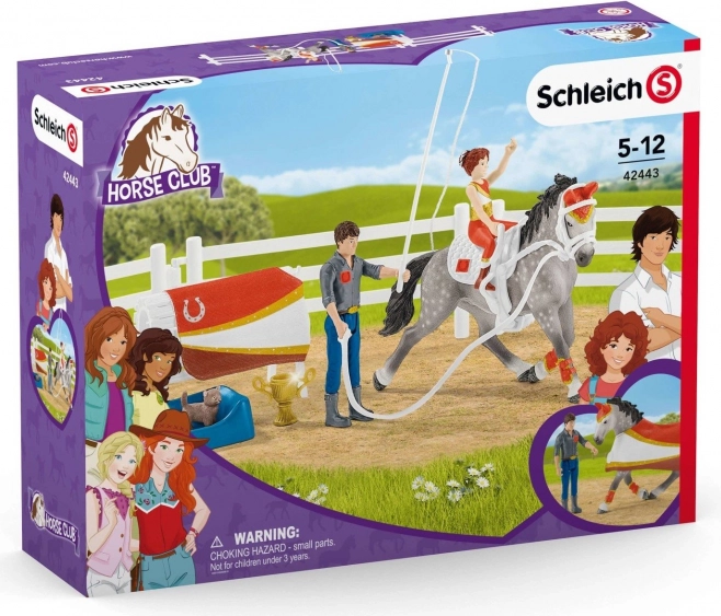 Mia y set de volteo – set de entrenamiento ecuestre SCHLEICH Horse Club