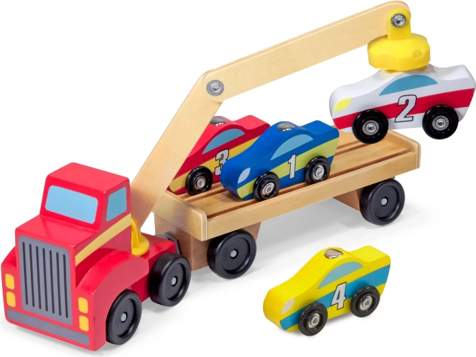 Remolque desmontable y transporte estable de coches