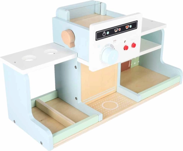Cafetera interactiva para un juego realista