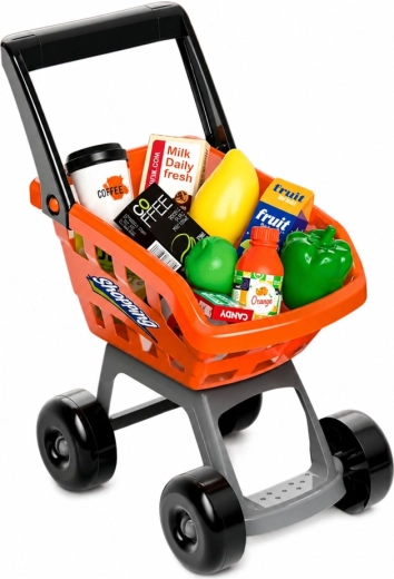 Carrito de compra para transportar cómodamente los productos