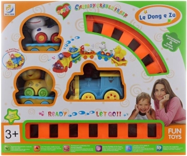 Set de tren infantil a pilas