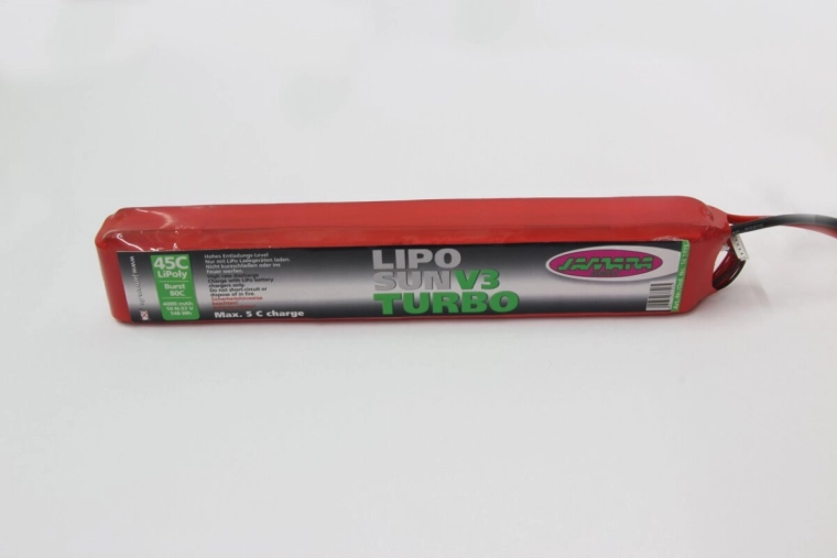 Batería LiPo LipoSun V3 Turbo 4000 mAh 37 V 45C/80C