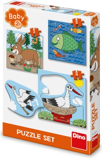 Dino Puzzle Animales: Dónde viven