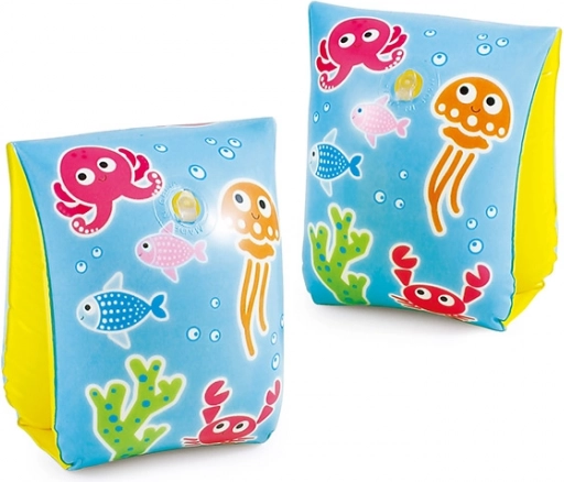Manguitos hinchables con estampado alegre