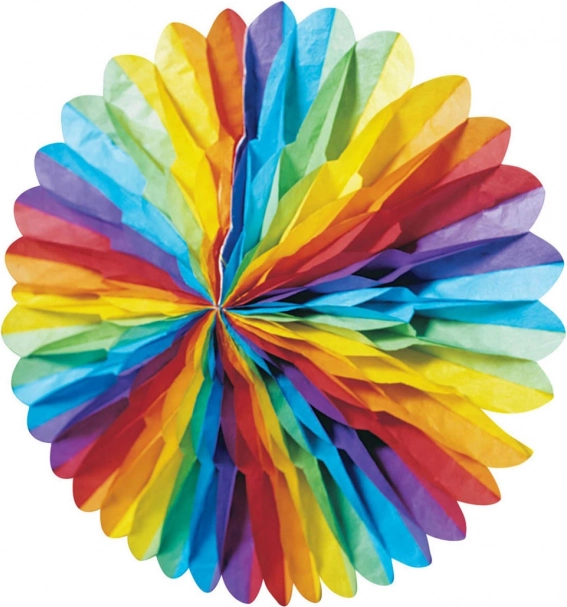 Decoración colgante de papel 75 cm