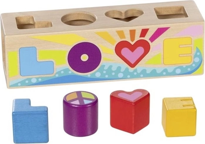 Encajable de madera LOVE de GOKI