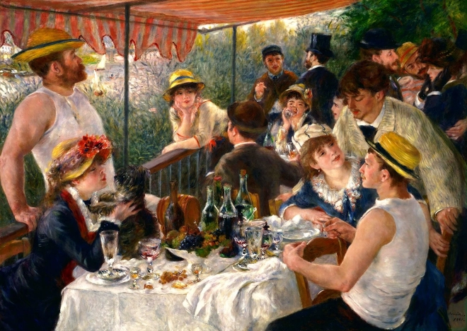Puzle Auguste Renoir: Almuerzo de los remeros 1000 piezas