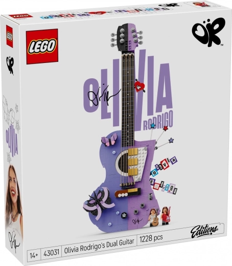 LEGO Editions Music guitarra doble de Olivia Rodrigo