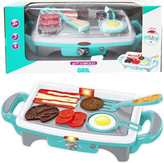Parrilla eléctrica infantil con accesorios MOJE DOMÁCNOST