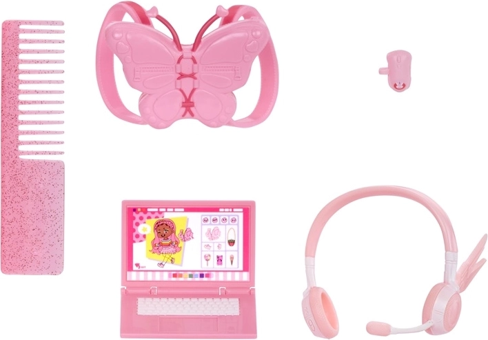 Set completo de accesorios en el paquete