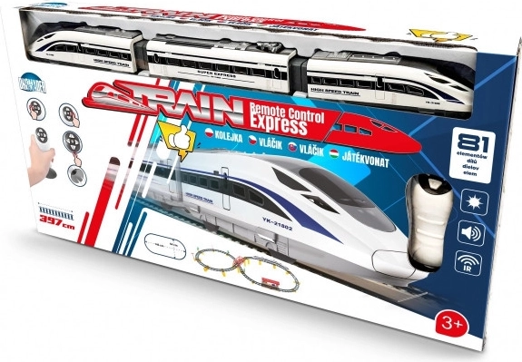 Tren con control remoto de 397 cm