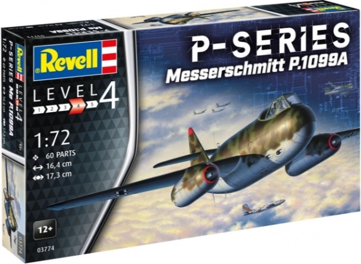 Modelo de avión Messerschmitt P.1099A 1/72