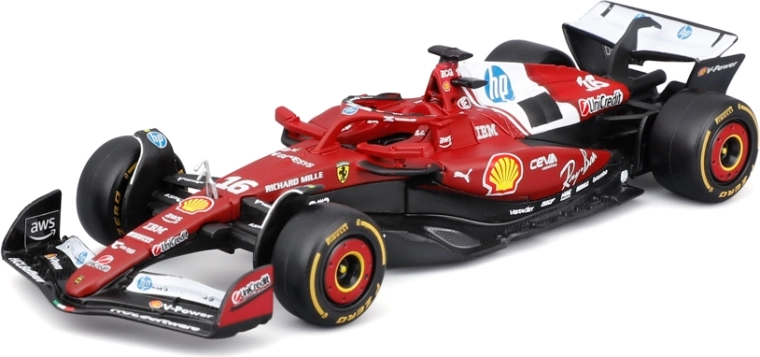 Bburago Ferrari SF-25 (2025) Charles Leclerc #16 – modelo F1 1:43