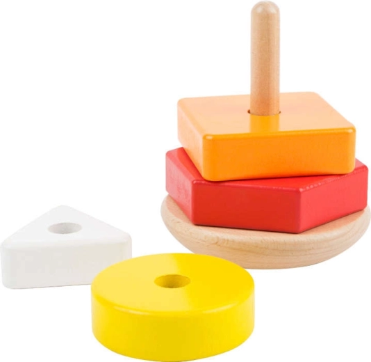 Pirámide para montar para pequeños constructores