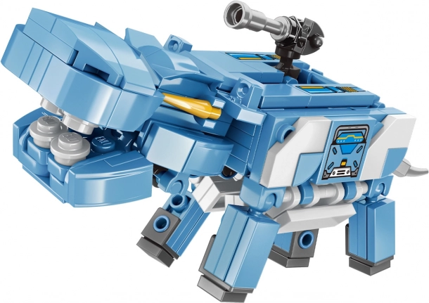 Qman Crystal Hippo – hipopótamo robótico de construcción