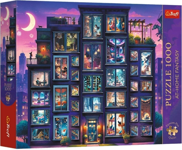 Puzzle 1000 Premium Plus – Noche llena de historias
