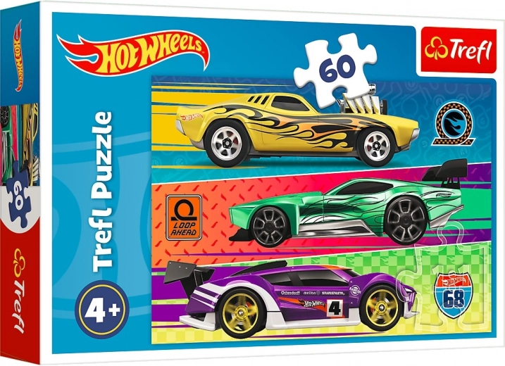 Puzzle HOT WHEELS carrera 60 piezas
