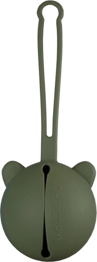 Oh, poppy! Nola funda de silicona para chupetes verde - 1 unidad