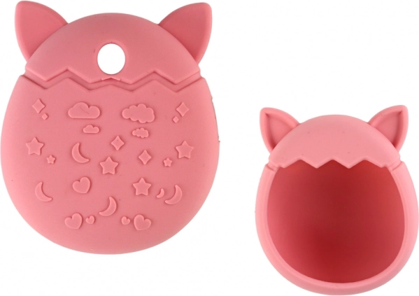 Funda de silicona Rosa empolvado para Tamagotchi