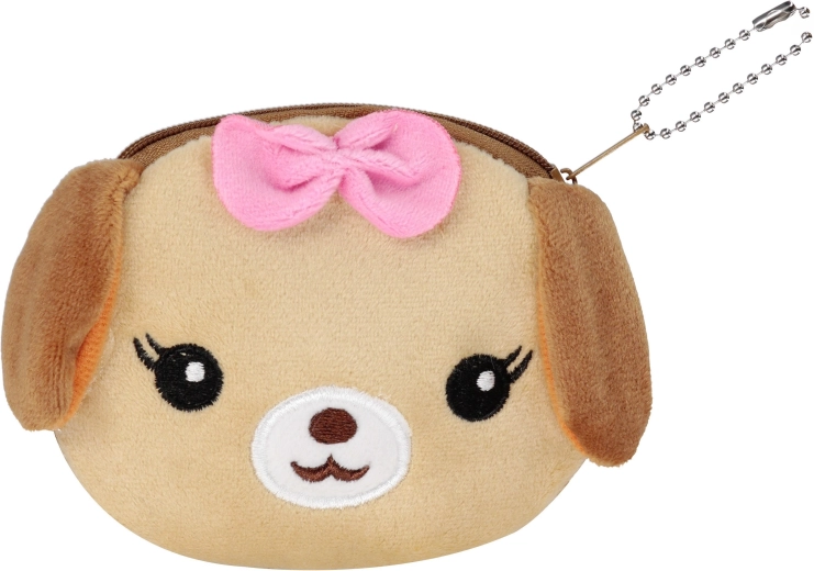 Adorable cartera de peluche
