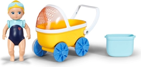 Baby born Splish Splash cochecito de baño con muñeca Emma