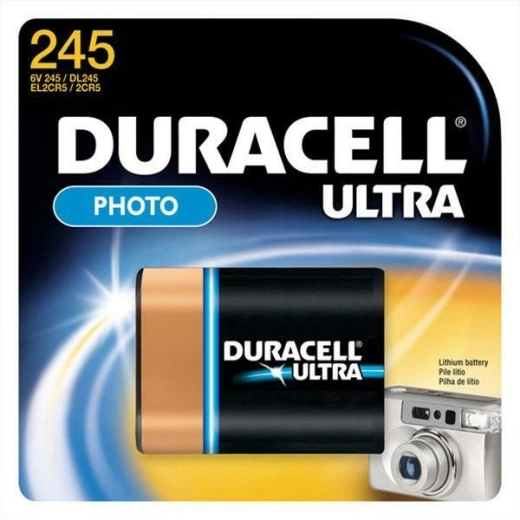 Batería de litio 2CR5 6 V Duracell Ultra para cámaras