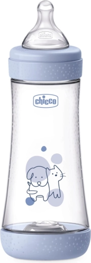 Biberón anticólicos Chicco Perfect5 300 ml, flujo rápido, para niños 4m+