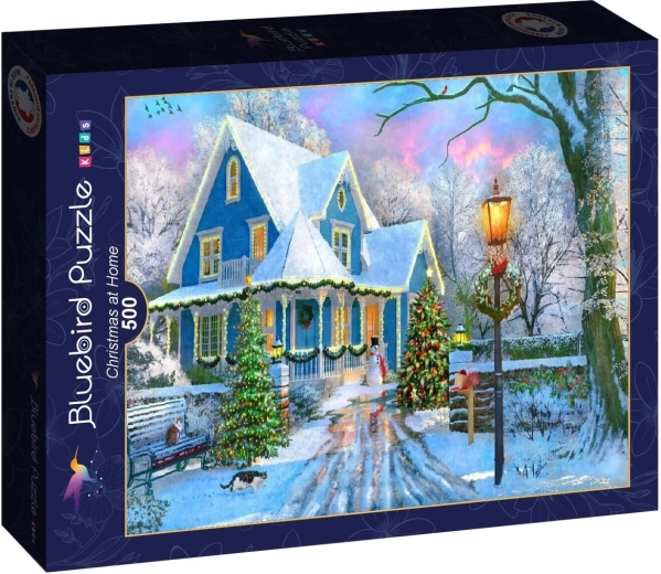 Puzzle Bluebird En casa por Navidad 500 piezas - 1 unidad