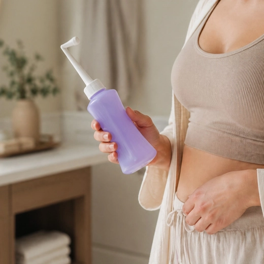 Boquilla curvada para llegar fácilmente a las zonas sensibles