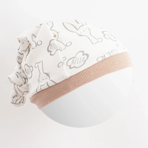 Gorrito infantil de algodón NEW BABY Rabbit Friends