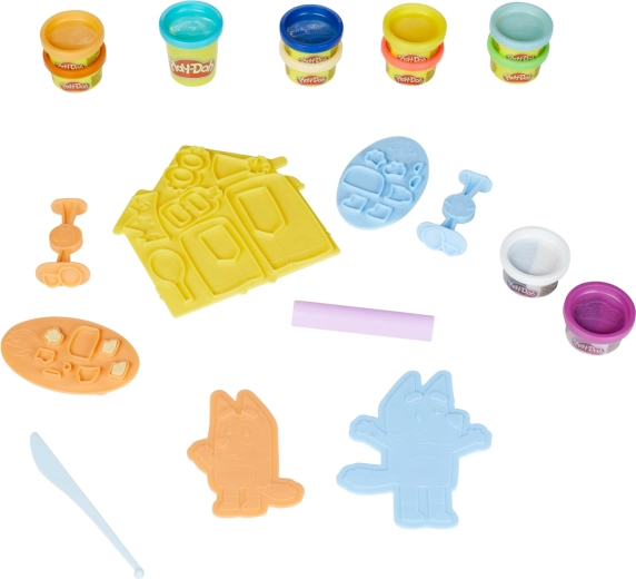 11 botes de Play-Doh en colores variados