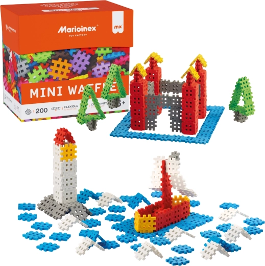 Set de construcción Marioinex Mini Waffle – 200 piezas