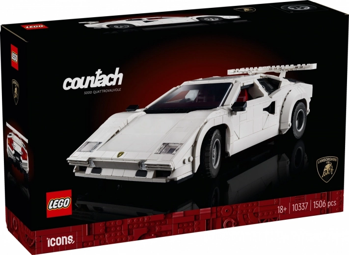 Set de construcción LEGO Icons Lamborghini Countach 5000 Quattrovalvole