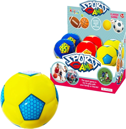 Balón de fútbol 12,5 cm (espuma PU blanda) SPARKYS