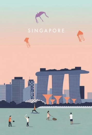 Puzzle Singapur 99 piezas