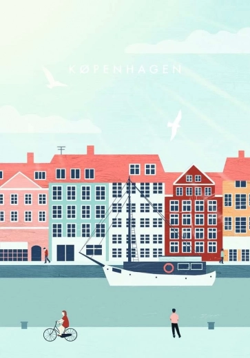 Ravensburger Puzzle Moment: Copenhague 300 piezas