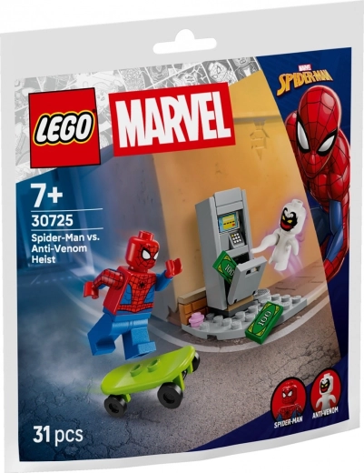 Set de construcción Super Heroes Spider-Man vs. Anti-Venom – asalto