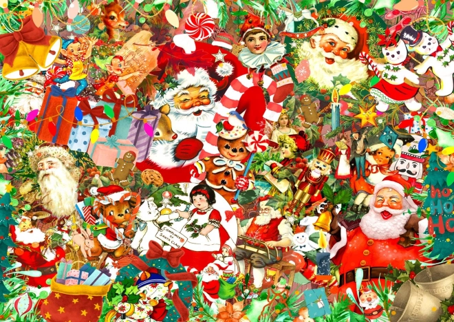 Puzzle Vintage Navidad 1000 piezas
