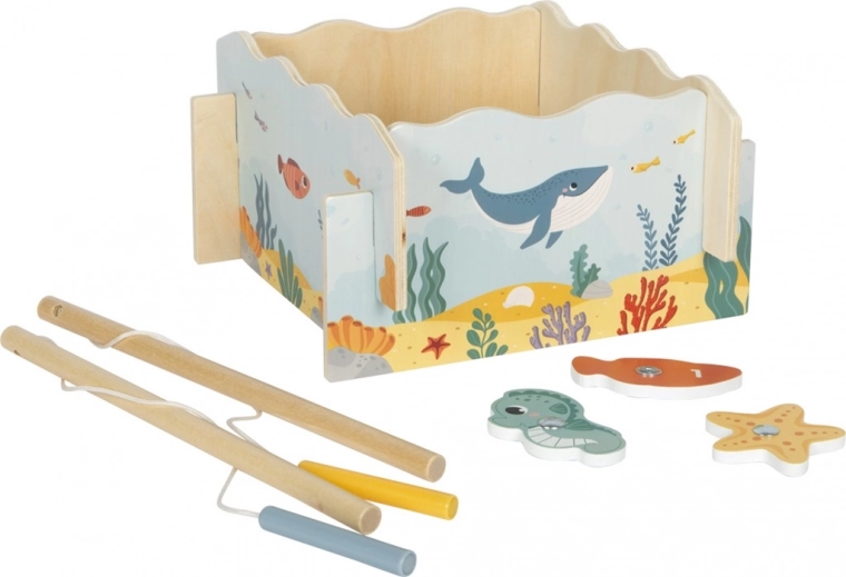Juego magnético de pesca de pececitos Small Foot
