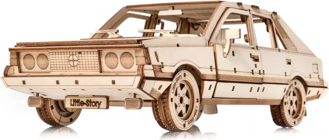 Little Story maqueta 3D de madera FSO Polonez 1500