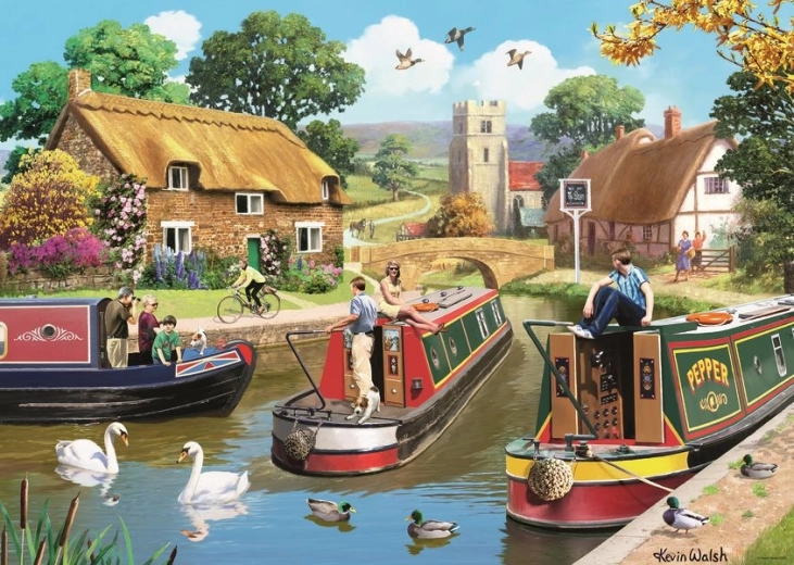 Puzzle Ravensburger Travesía tranquila de 1000 piezas