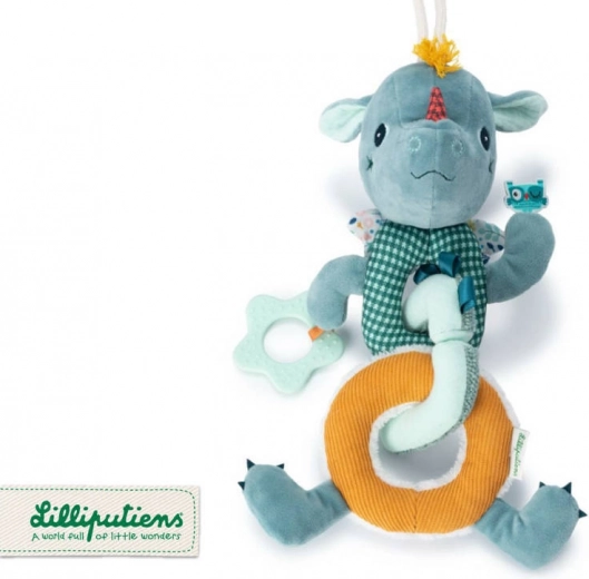Lilliputiens cadena sensorial para cochecito dragón Joe, desde 6 meses
