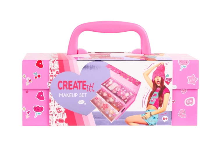 Neceser de cosmética de 3 niveles CREATE IT! para niños