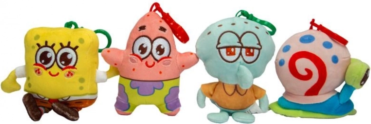 Llavero de peluche Squishy SPONGEBOB SQUAREPANTS 10 cm