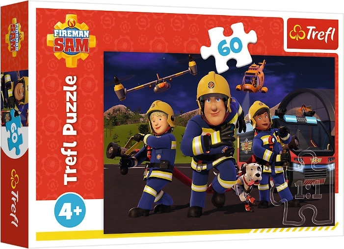 Puzle de 60 piezas Héroe en uniforme – Bombero Sam