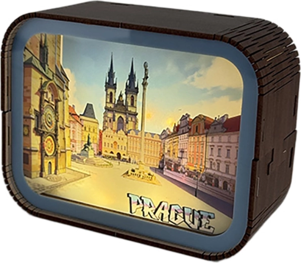 2Kids Toys lámpara plegable de montaje Praga – reloj astronómico y Plaza de la Ciudad Vieja