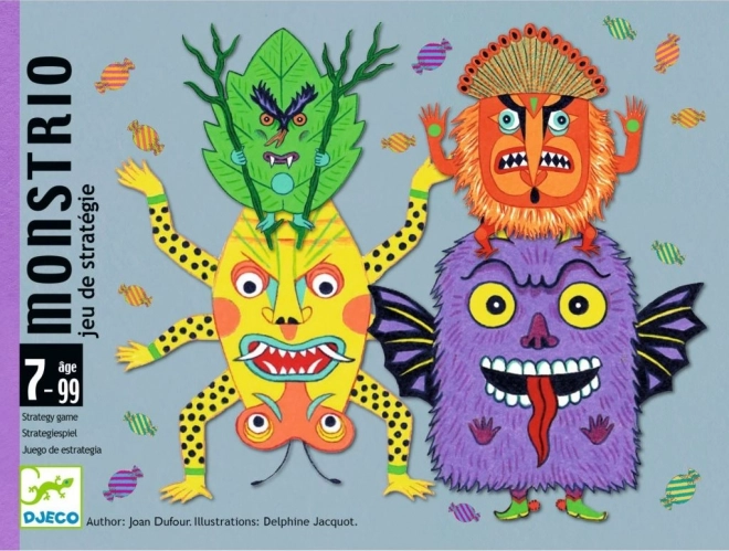 Juego de cartas Djeco Monstrio