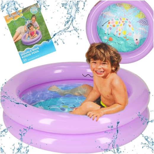 Piscina infantil hinchable Bestway de 61 cm, morada