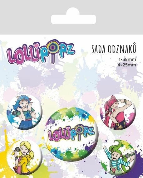 Set de insignias Lollipopz