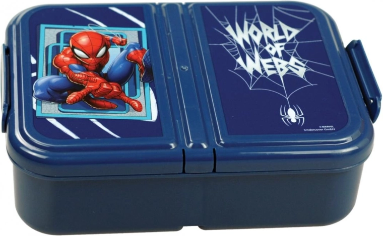 Fiambrera multicompartimento Spiderman